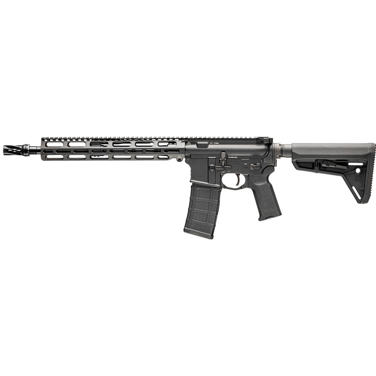 VKTR VK1PW Rifle with Hux WRX Flash Hider 5.56 NATO 13.7 in. Black 30 rd. PW to 16 in.