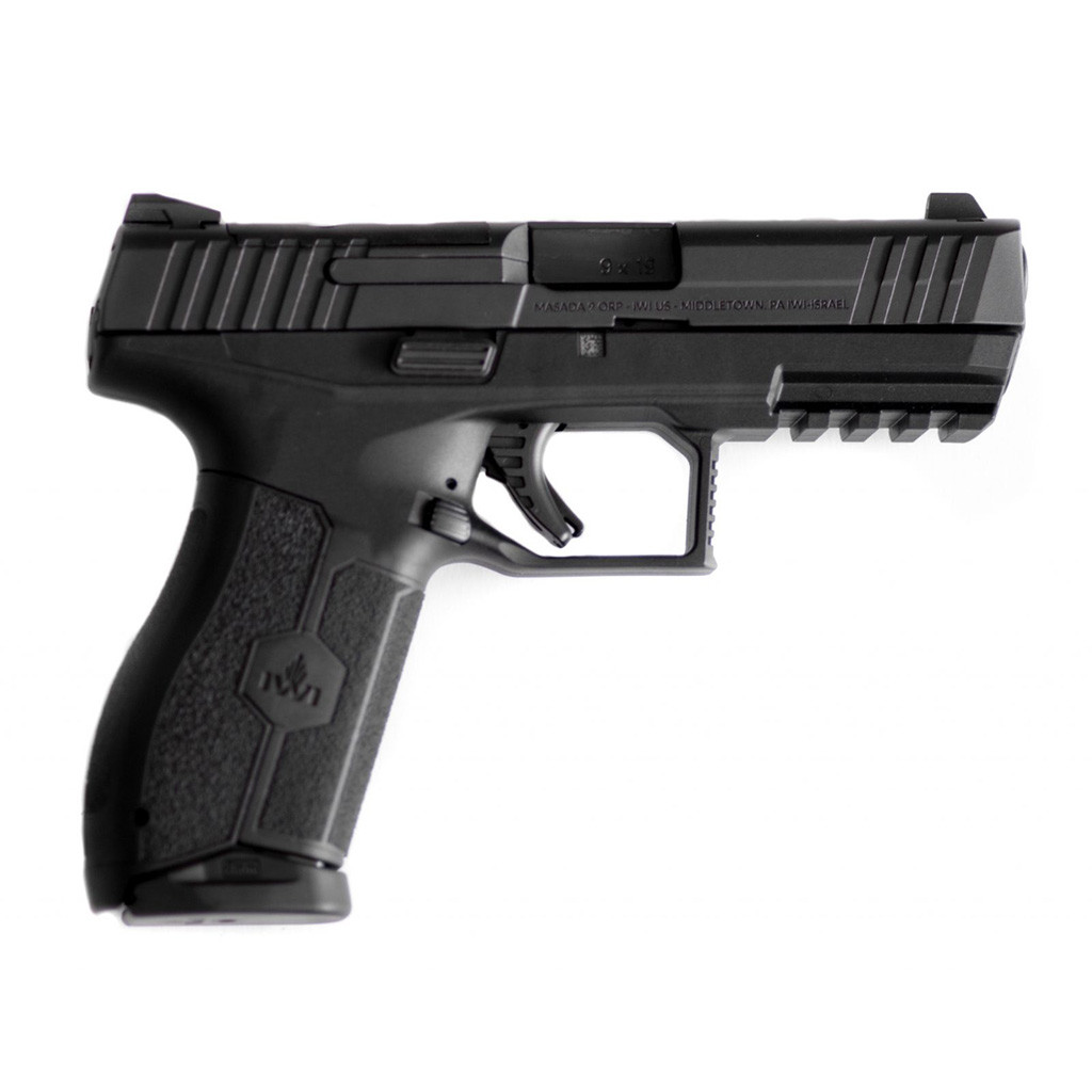 IWI MASADA Pistol 9mm 4.1 in. Black 17 rd. Night Sights
