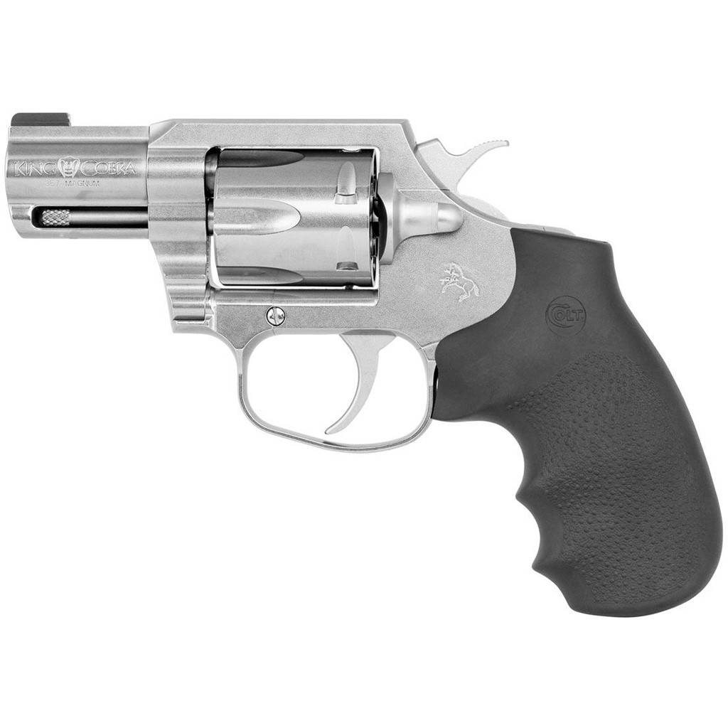 Colt King Cobra Carry Revolver 357 Mag 2 in. DA/SA Matte Stainless 6 rd.