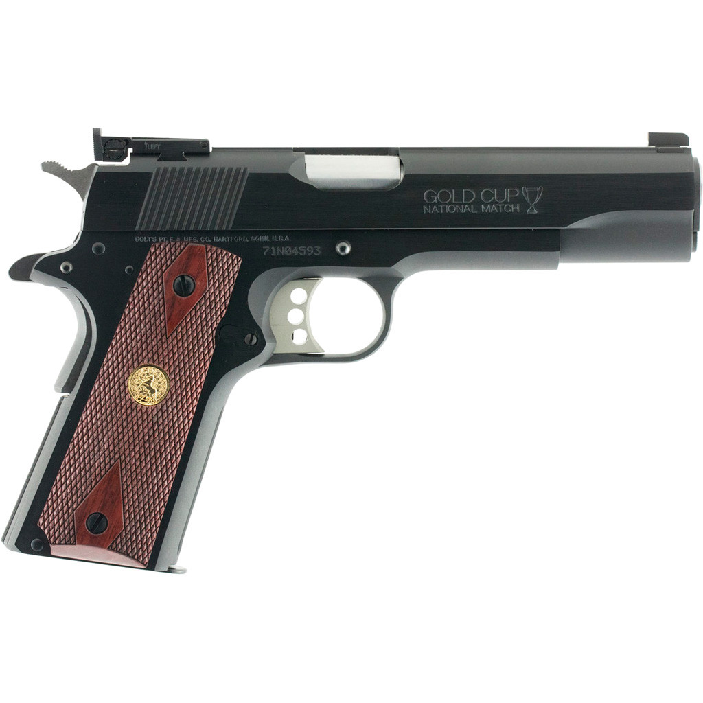 S*n様 値下げ！ELAN 六研COLT NATIONAL MATCH M191 Colt 1911 Gold Cup NM Pistol 45 ACP 5 in. Blued 8 rd. - Freedom