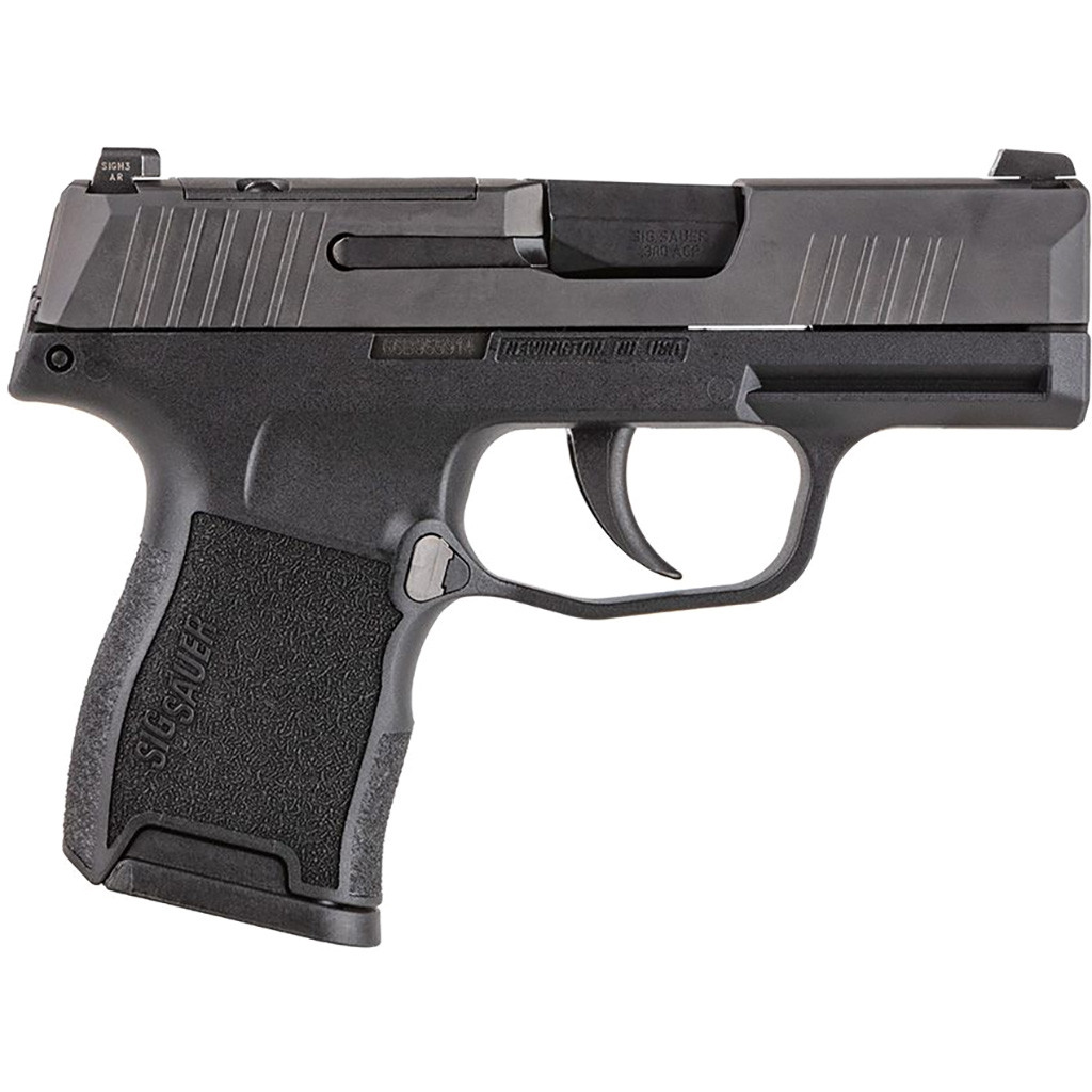 Sig Sauer P365 Pistol 380 ACP 3.1in Barrel 10rd Magazine Black TS