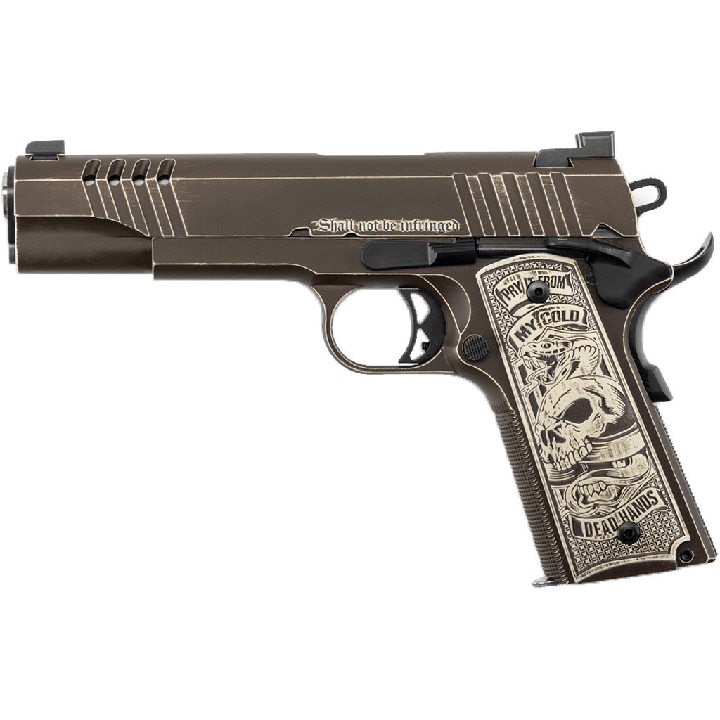 Auto-Ordnance Cold Dead Hands Pistol 45 ACP 5 in. Brown Cerakote 7