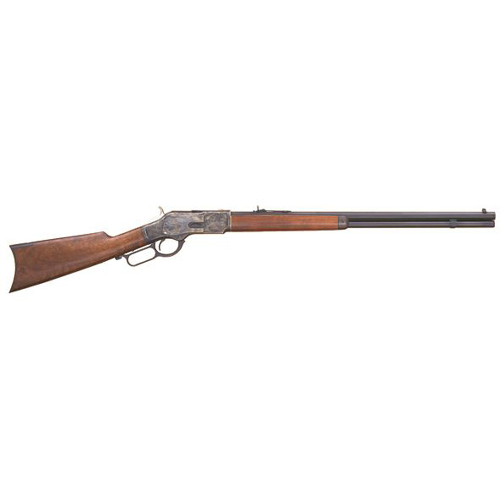 Cimarron 1873 Sporting Rifle 45 Long Colt 24.25 in. Walnut Case Hardened