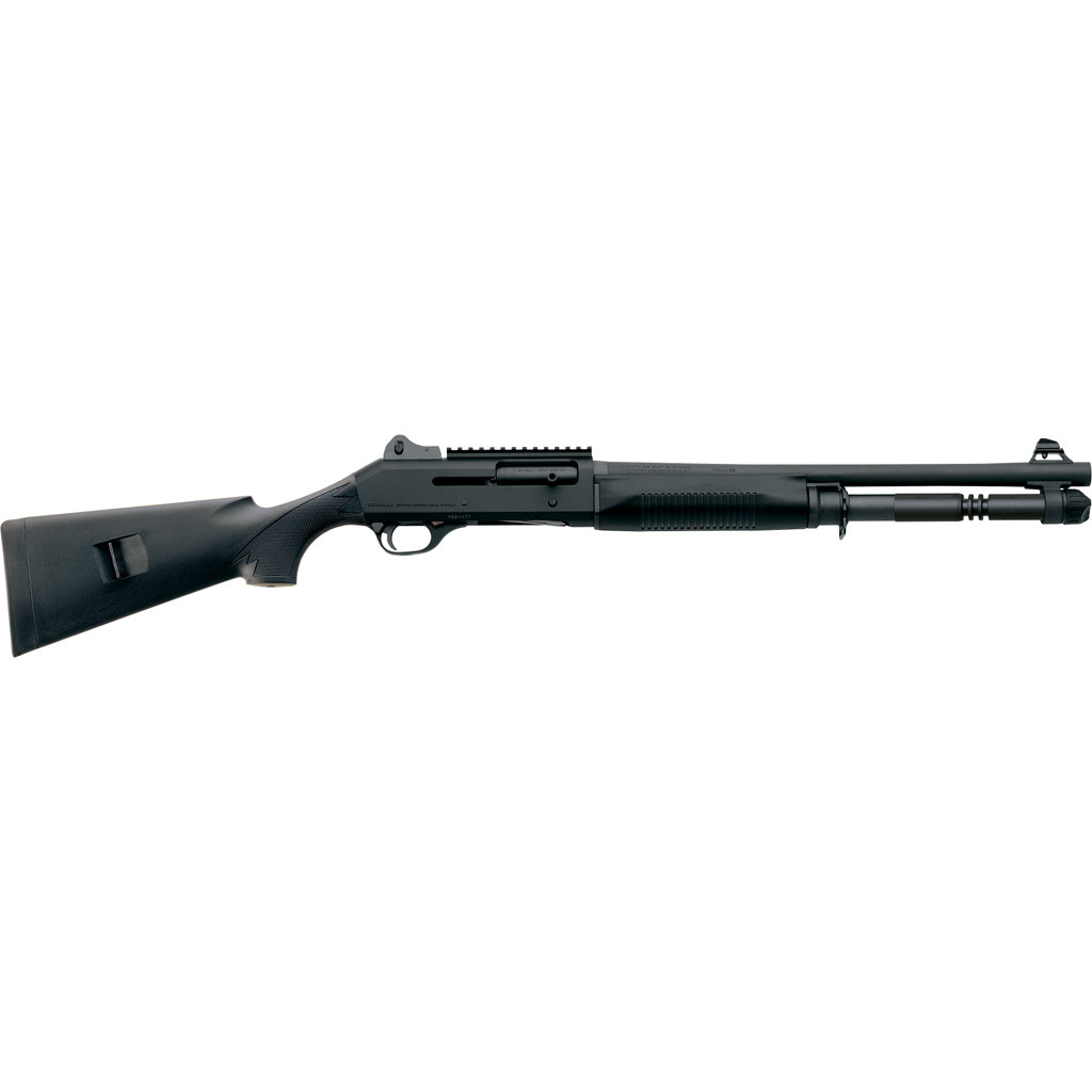 Benelli M4 Shotgun 12 ga. 18.5in Barrel Black Tactical Stock 3"