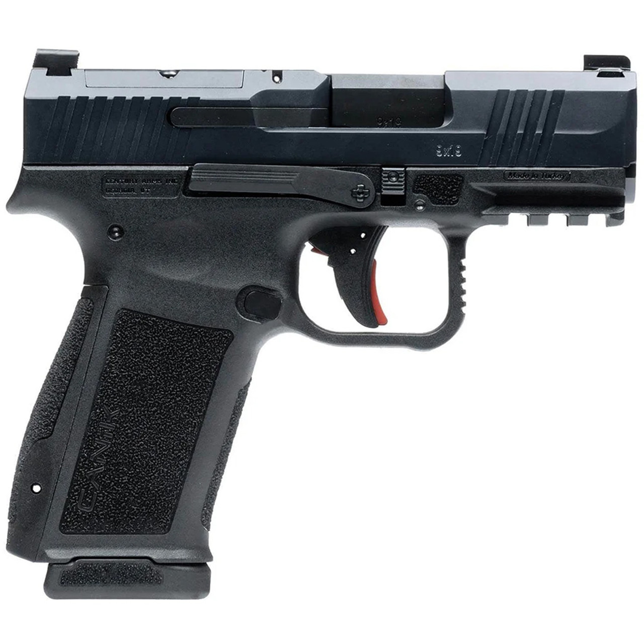 Canik Mete MC9 L Pistol  9mm 3.18 in . Black 17 Rd.