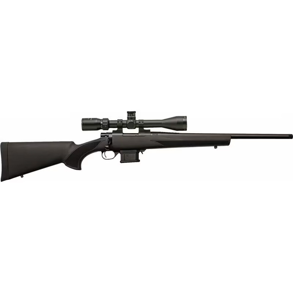 Howa M1500 Hogue GamePro 2 Rifle 22 ARC 22 in. HTI Stock Black Scope Package