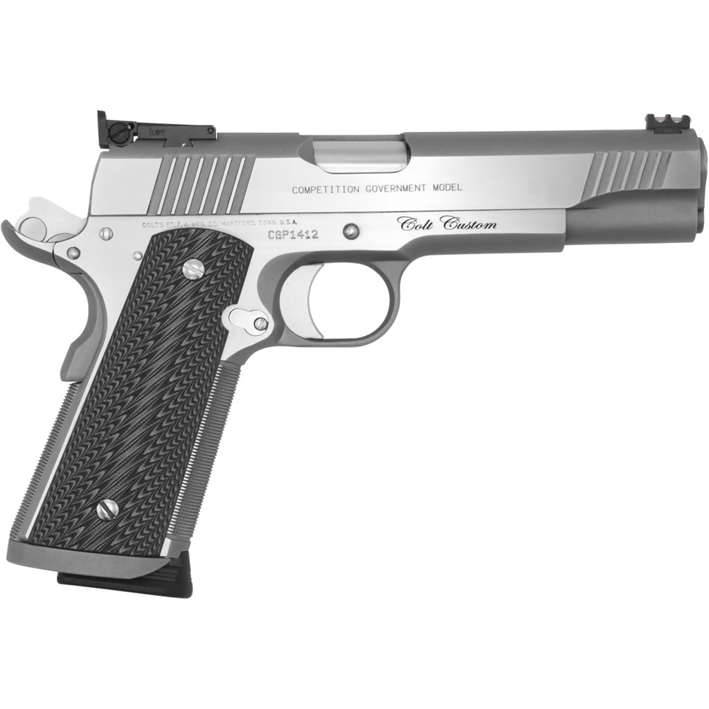Colt 1911 Custom Competition Pistol 45 ACP 5 in. Stainless 8 rd.