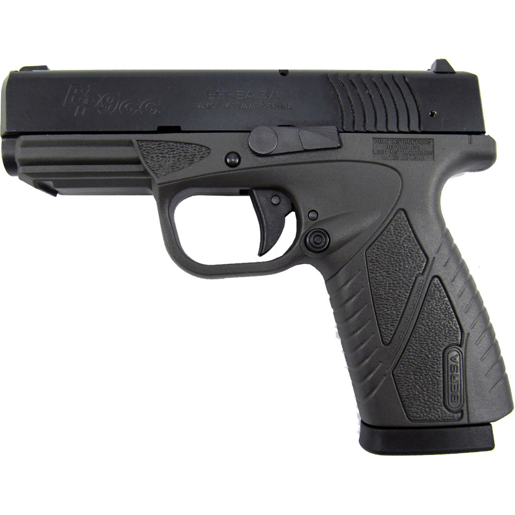 Bersa BPCC Compact Pistol 9 mm. Matte/Urban Grey 8+1 rd.