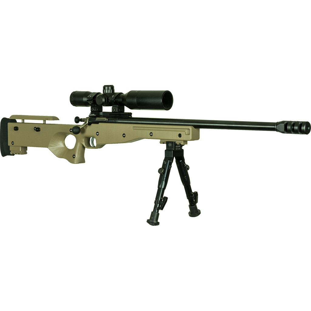 Keystone Sporting Arms Crickett CPR Cmp Pkg Rifle 22 LR FDE Synthetic 16.1 in. RH W/Scope