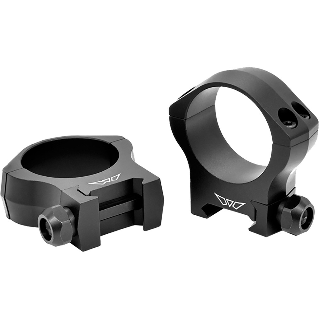 Warne Mountain Tech Scope Rings Matte Black 34mm High