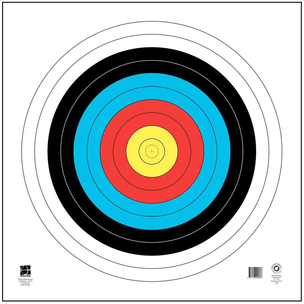 Maple WA 10 Ring 40 cm. Target 25 pk.