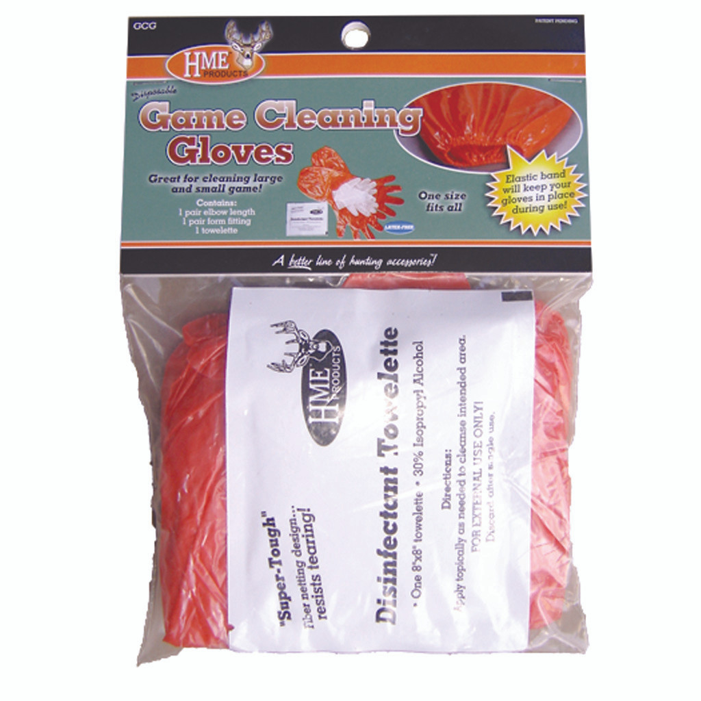 HME Game Cleaning Gloves 1 pr.