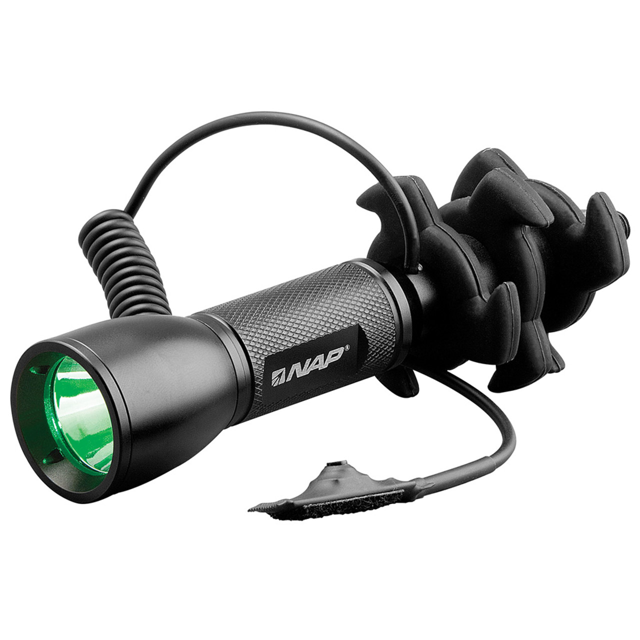 NAP Apache Predator Hog Flashlight Green LED NAP Apache Predator Hog Flashlight Green LED