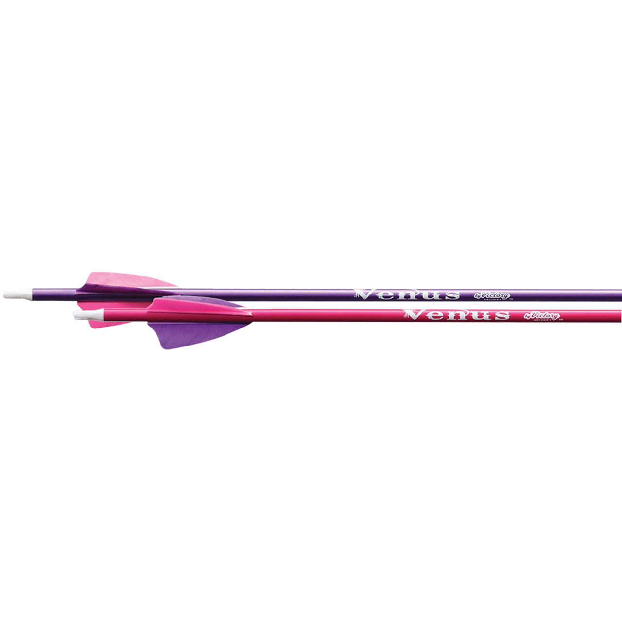 Victory Venus Youth Arrows Pink/Purple 72 pk. Victory Venus Youth Arrows Pink/Purple 72 pk.