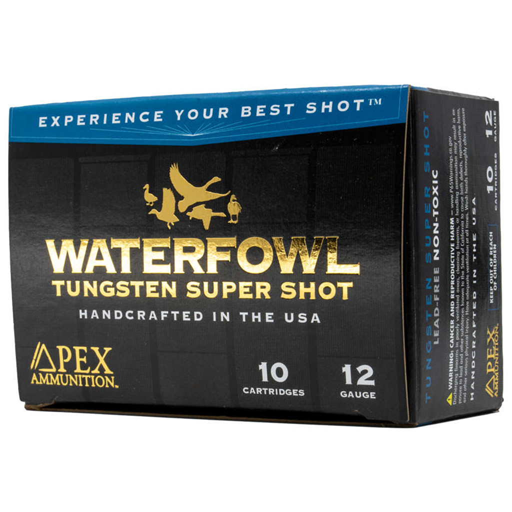 Apex Waterfowl TSS Shotgun Ammo 12 ga. 3 in. #8 Waterfowl  10 rd