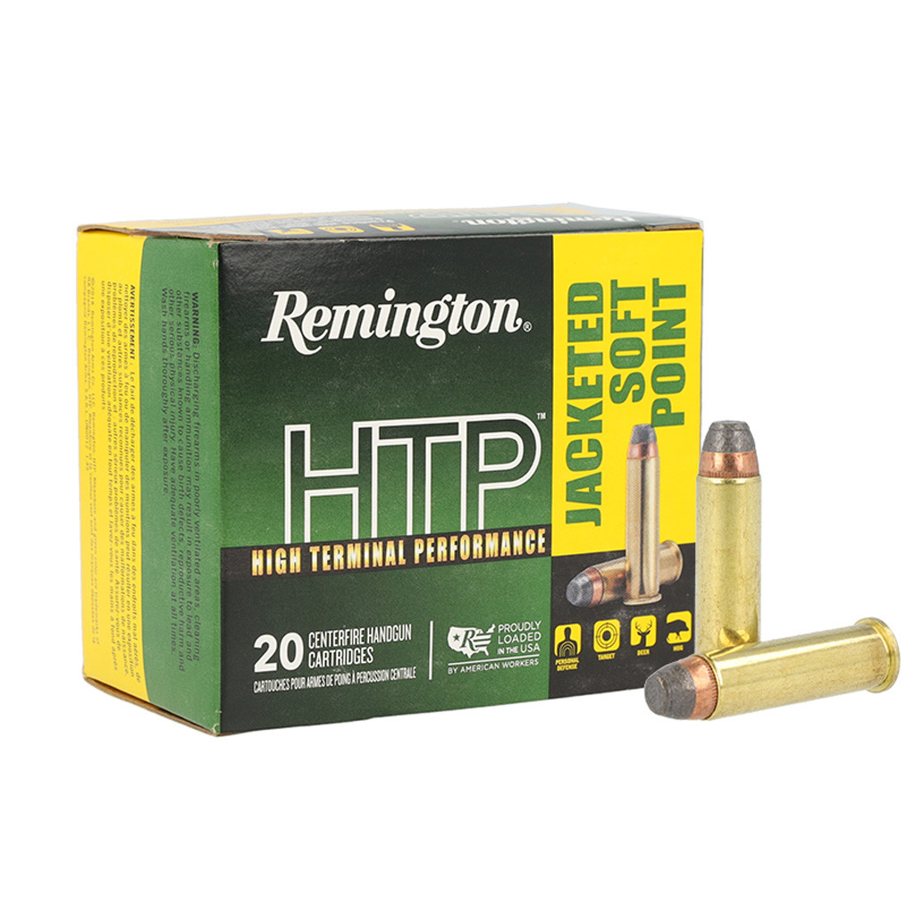 Remington HTP Handgun Ammo 41 Rem. Mag. 210 gr. JSP HTP 20 rd.