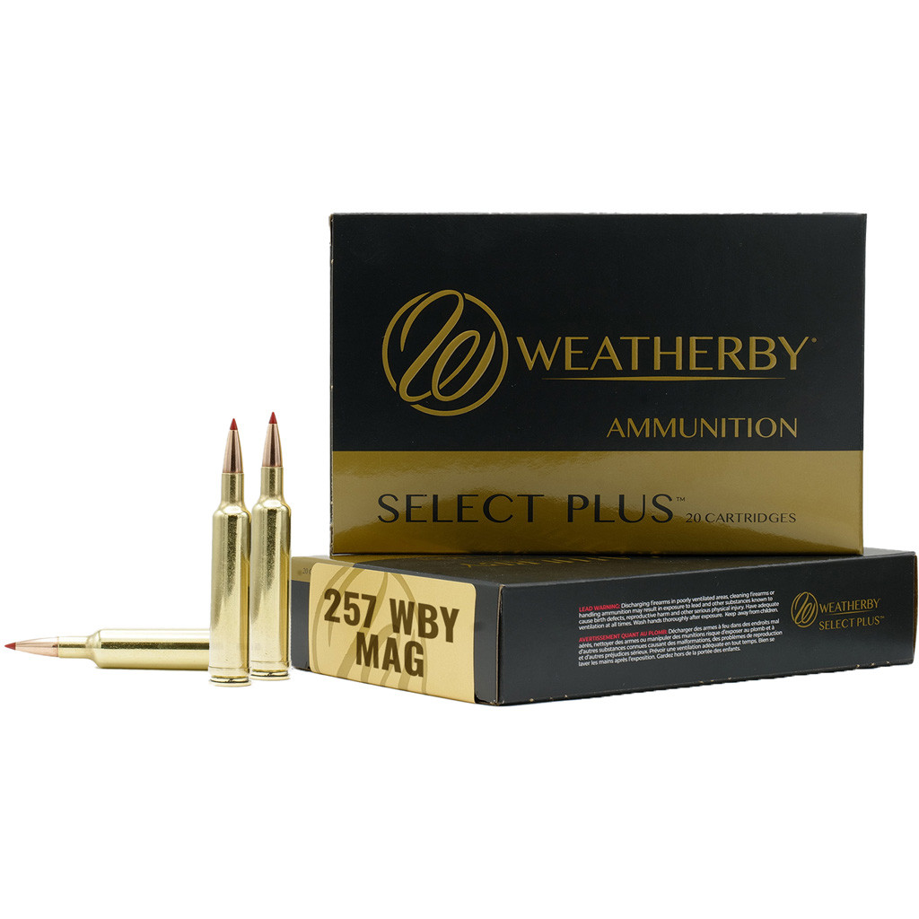Weatherby Rifle Ammo 257 WBY 100 gr. Scirocco 20 rd.