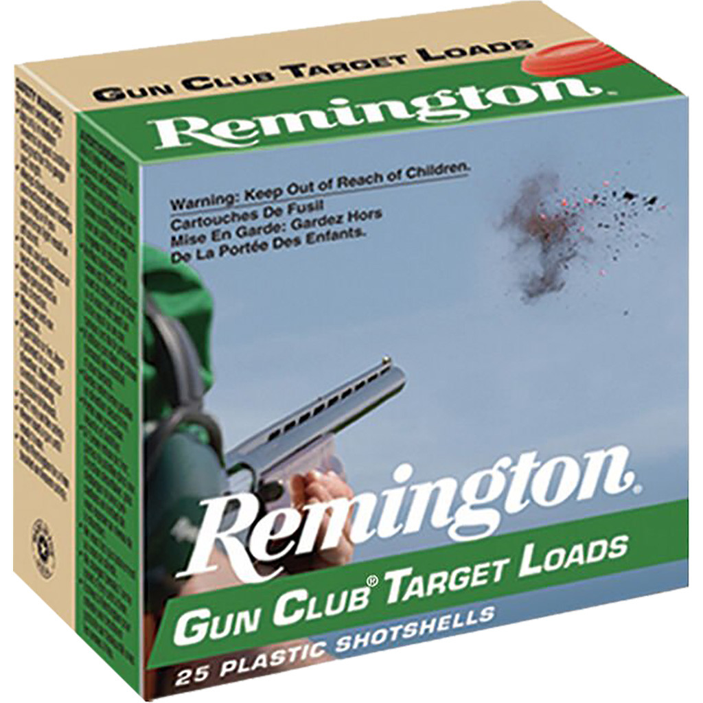 Remington Gun Club Target Loads 12 ga. 2.75 in. 2 1/2 Dr. 1 1/8 oz. 8 Shot 250 rd.
