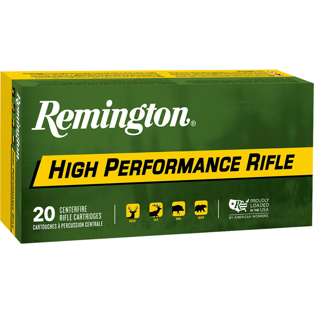 Remington High Performance Rifle Ammo 22 Hornet 45 gr. PSP 50 rd.