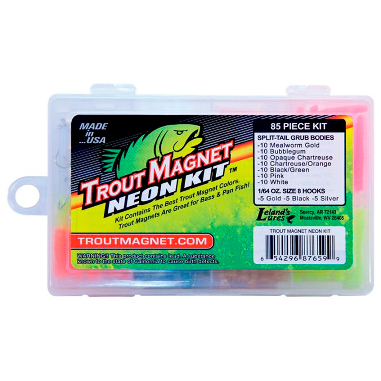 Leland Trout Magnet Kit 85pc