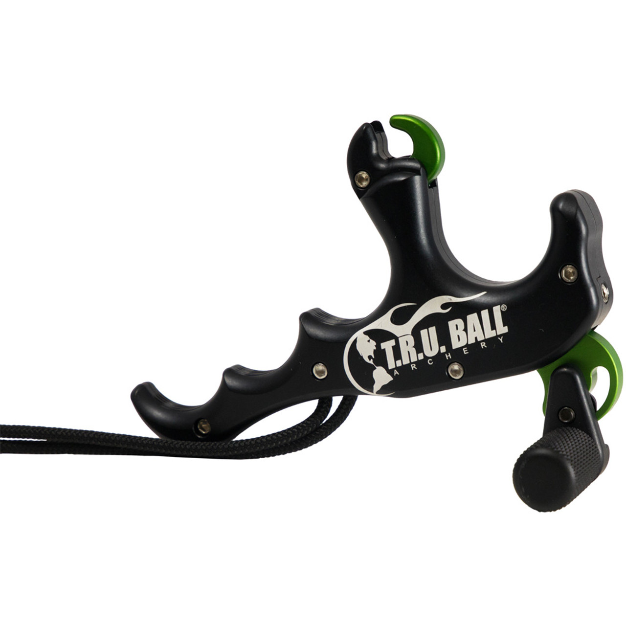 Tru Ball T-Rex Release Bone Collector 4 Finger Black Tru Ball T-Rex Release Bone Collector 4 Finger Black