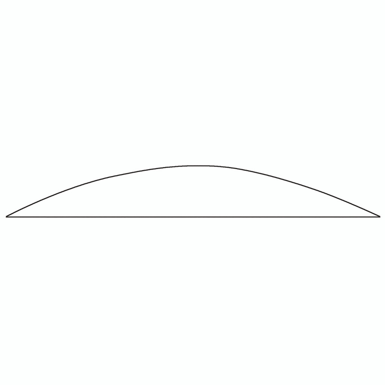 Gateway Magnum Feathers White 5.5 in. LW 50 pk.