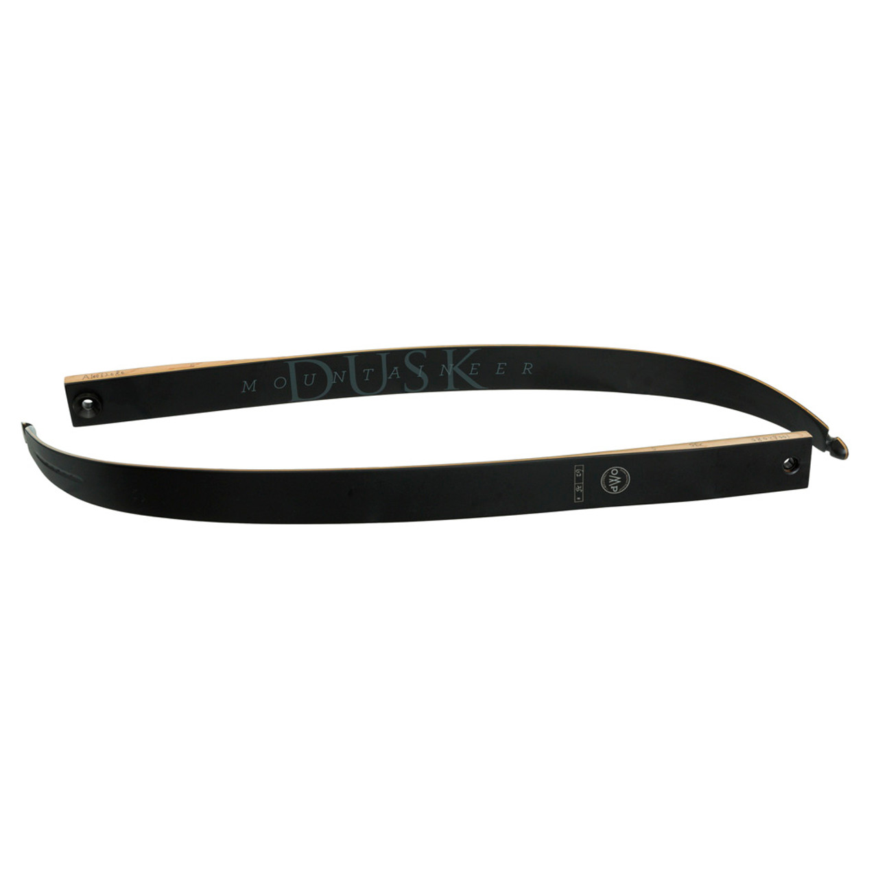 October Mountain Mountaineer Dusk Recuve Limbs 62 in. 35 lbs. October Mountain Mountaineer Dusk Recuve Limbs 62 in. 35 lbs.