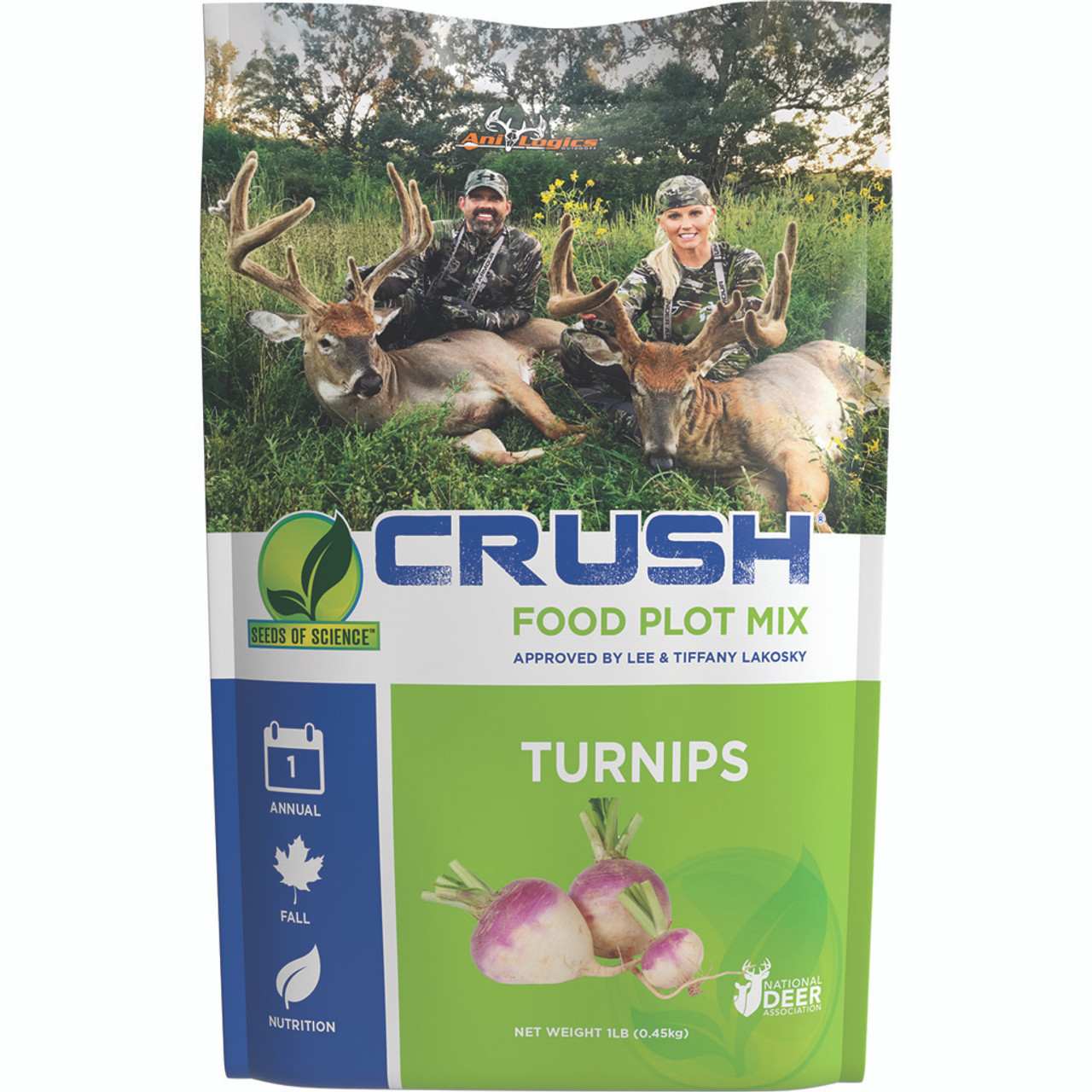 AniLogics CRUSH SOS Turnip Seed 1 lb. AniLogics CRUSH SOS Turnip Seed 1 lb.