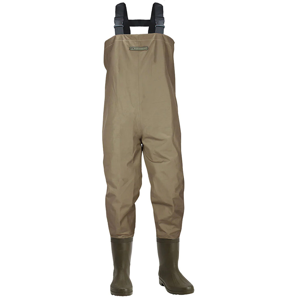 Paramount Slipstream PVC Chest Wader Cleated Khaki - 12