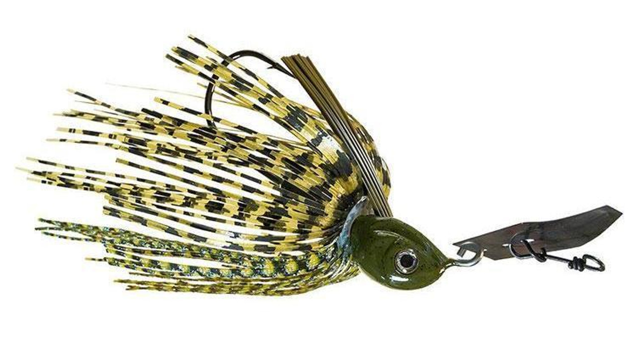 Z-Man Project Z Chatterbait Weedless .5oz Dark Green Pumpkin