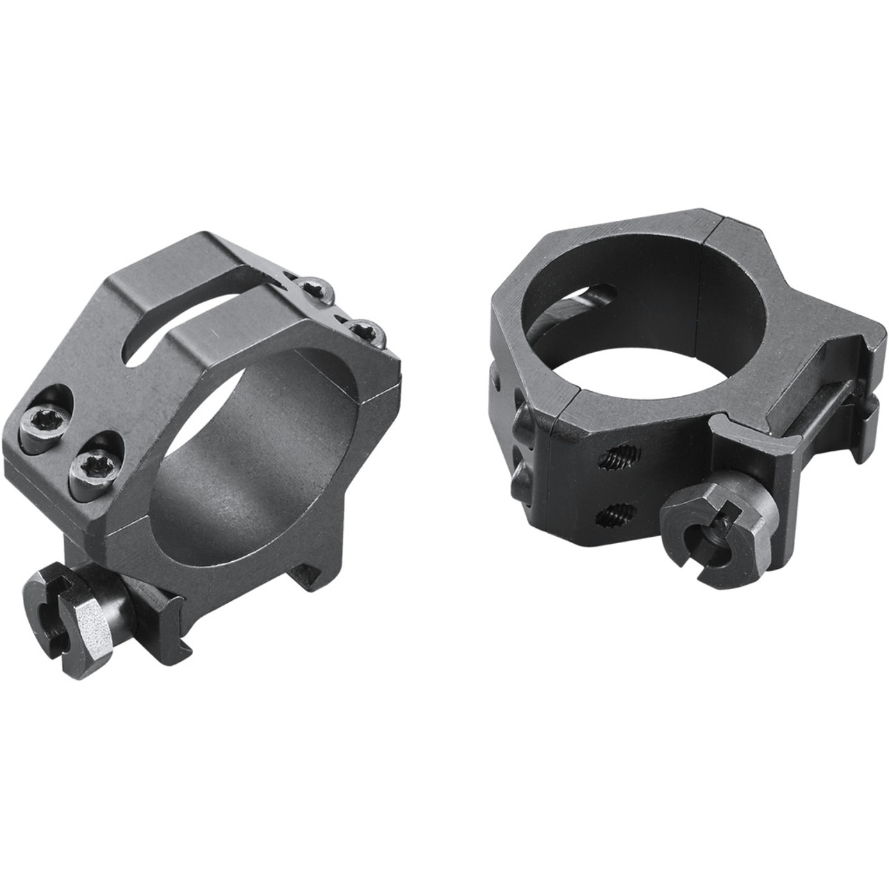 Weaver Classic 4Hole Skeleton Rings Matte Black 30mm Low Clamshell Pack