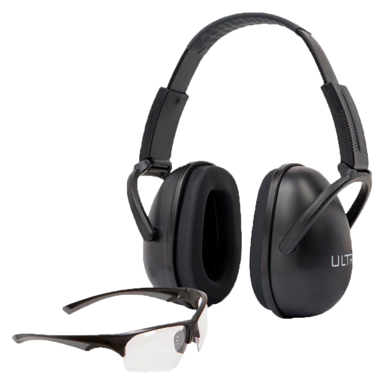 ULTRX Blocker Ear and Eye Protection Combo Black ULTRX Blocker Ear and Eye Protection Combo Black