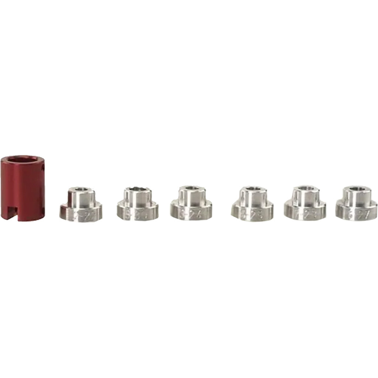 Hornady Lock-N-Load Bullet Comparator Body Set of 6 Inserts Hornady Lock-N-Load Bullet Comparator Body Set of 6 Inserts