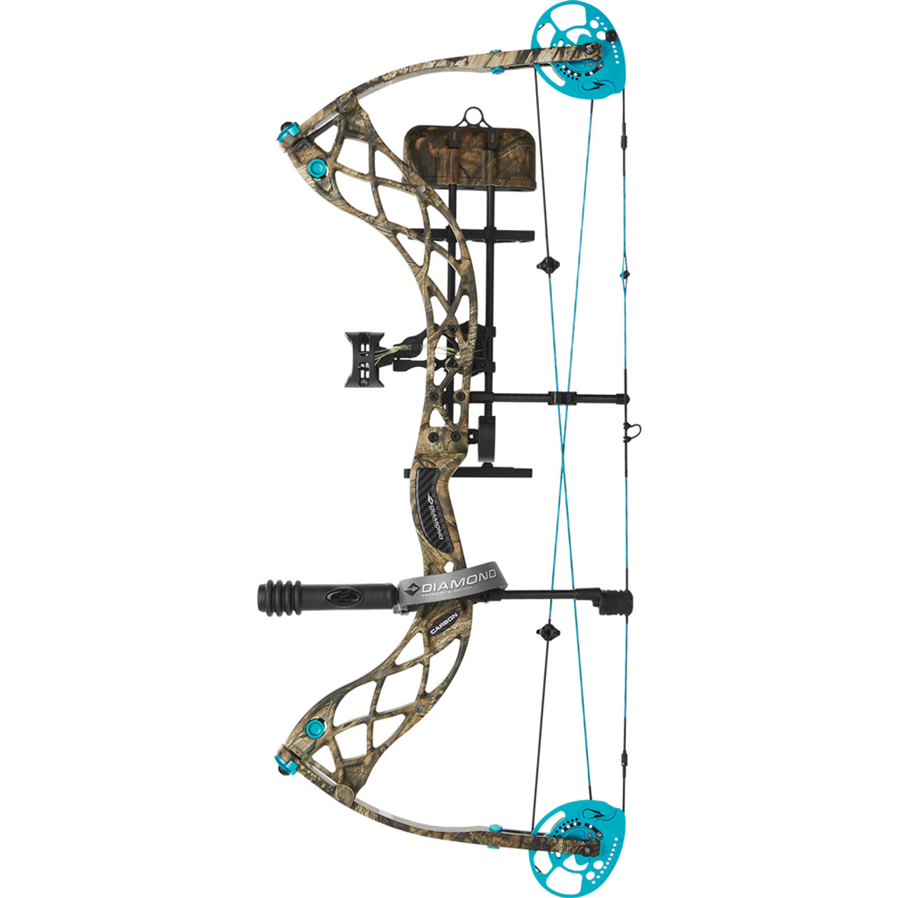Diamond Carbon Knockout RAK Bow Package Mossy Oak