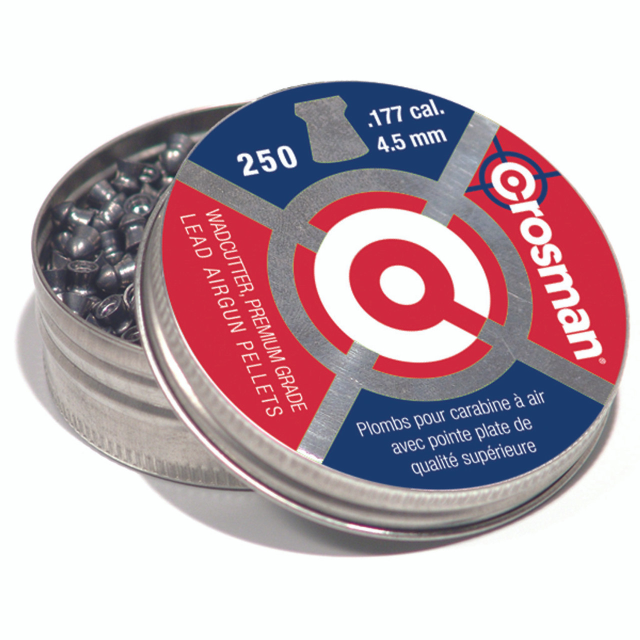 Crosman Wadcutter Pellets .177 cal. 250 pk. Crosman Wadcutter Pellets .177 cal. 250 pk.