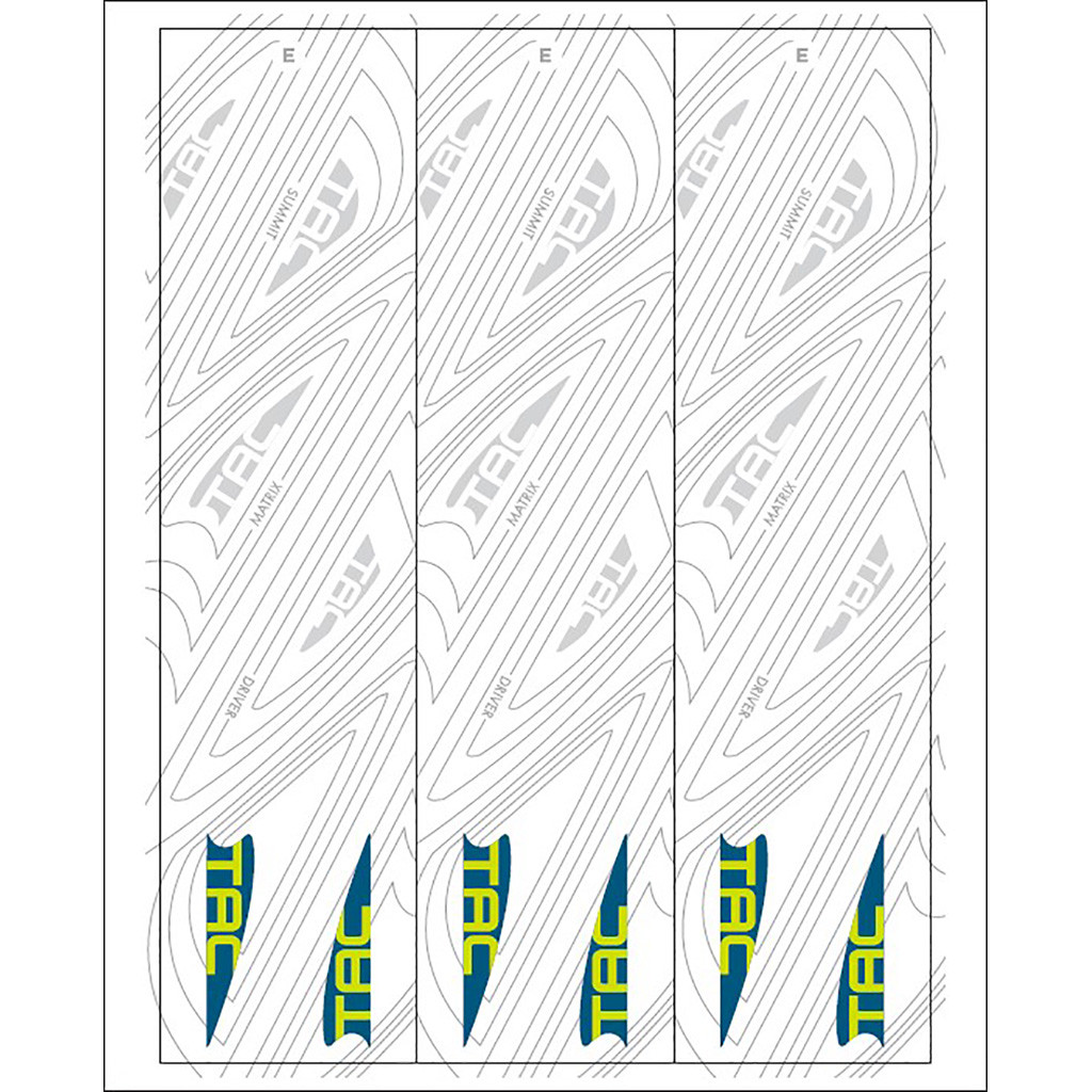 TAC Vanes Arrow Specific Wraps White Size C 4.675 13 pk.