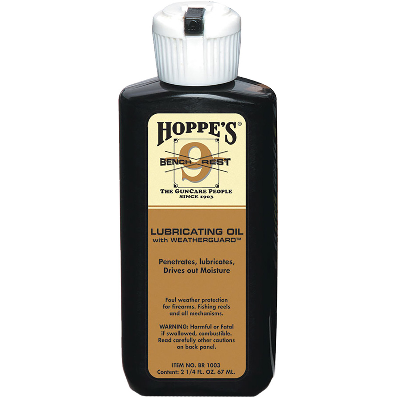 Hoppes No. 9 Bench Rest Oil 2.25 oz. Bottle