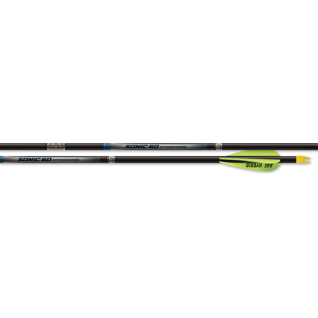 Easton Sonic 6.0 Match Grade Series Arrows 300 6 pack