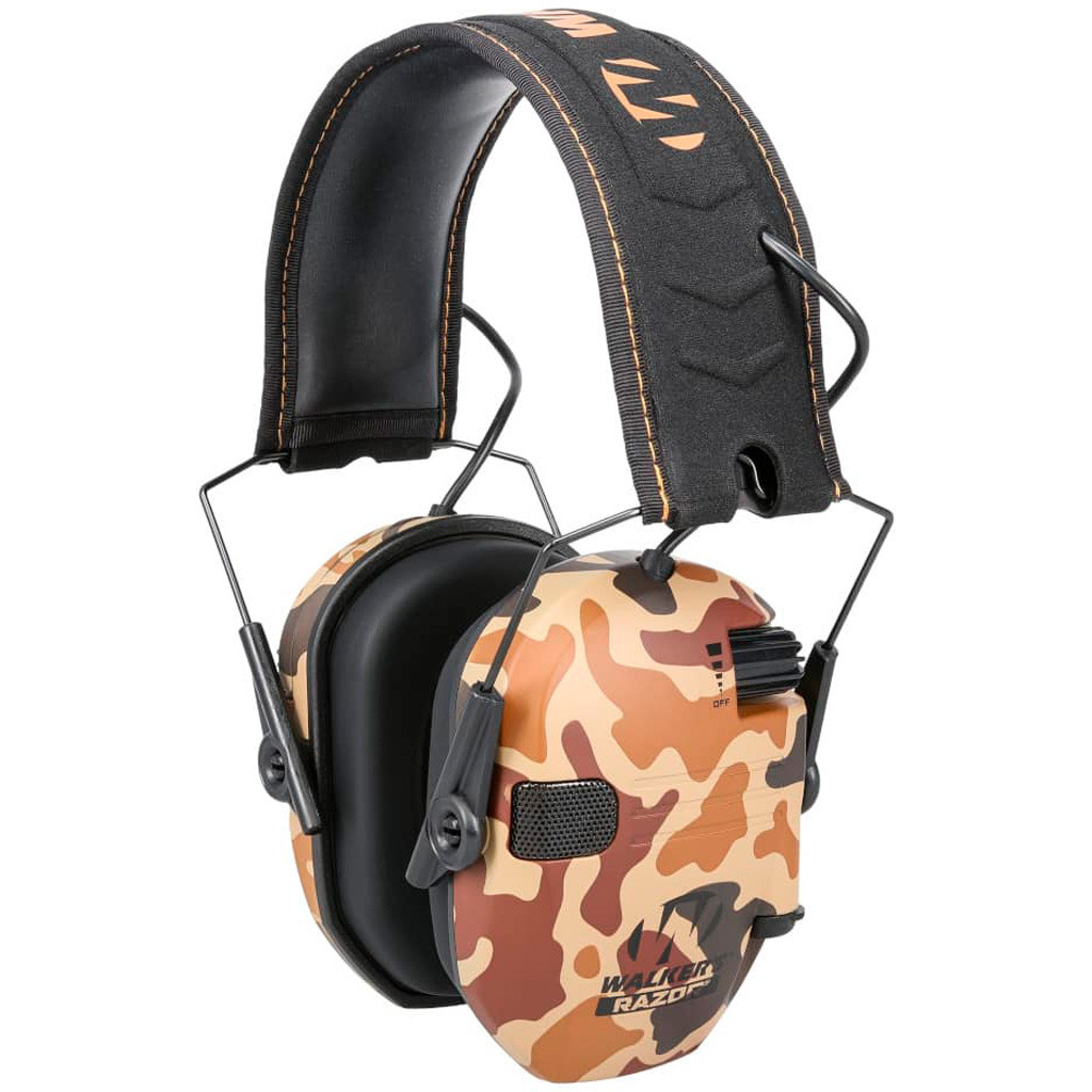Walkers Razor Slim Electronic Muff Duck Camo - Freedom Outfitters
