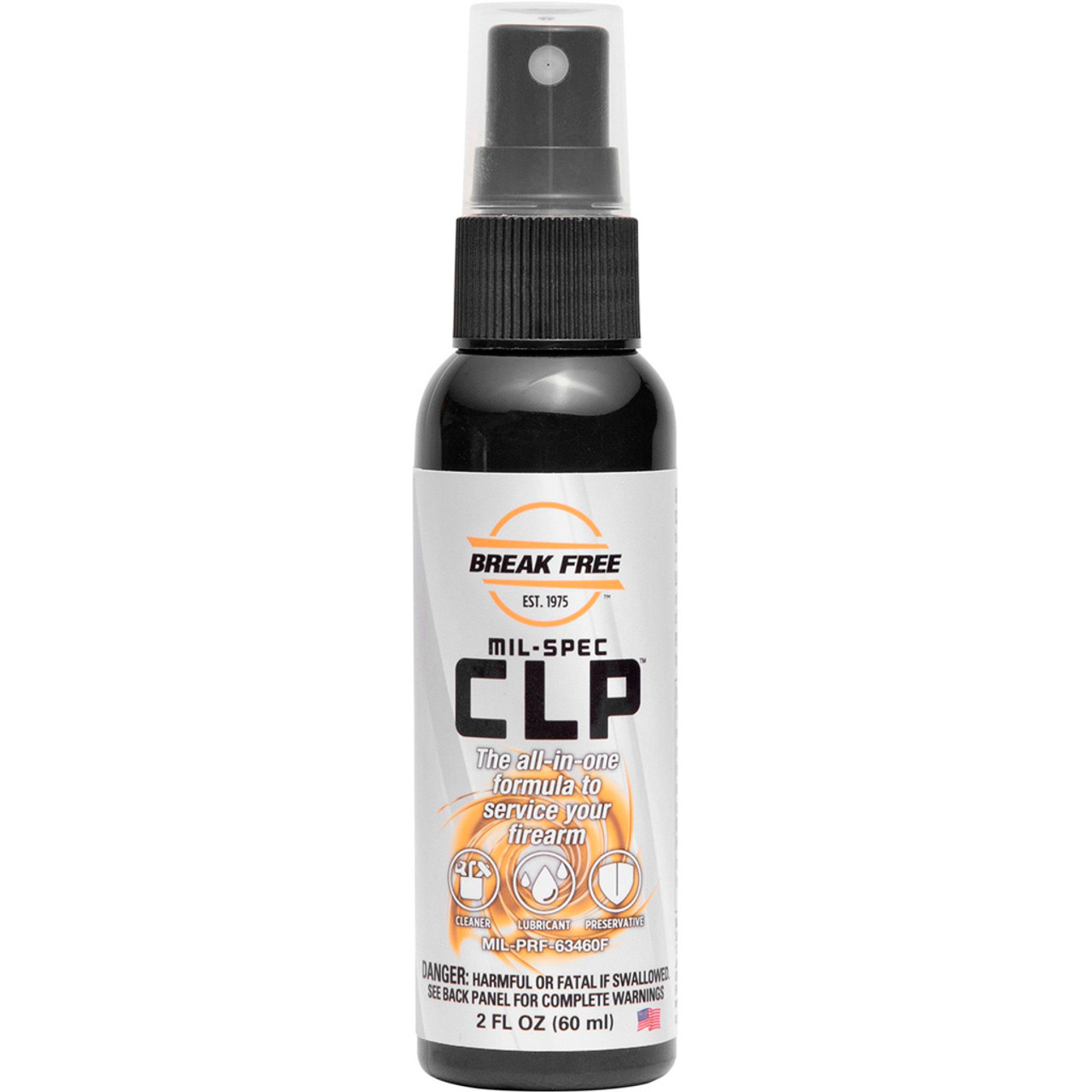 Break Free Mil Spec CLP Gun Oil 2 oz. Pump Spray Bottle