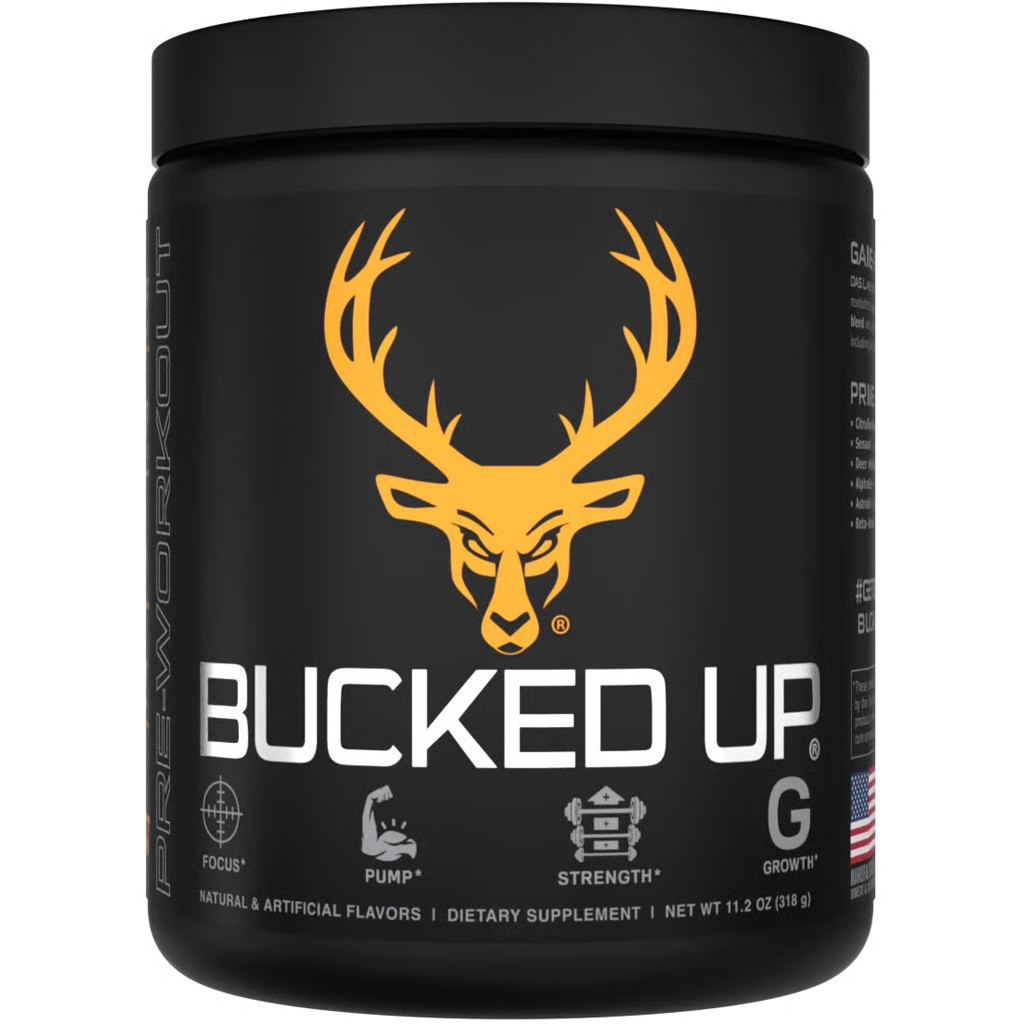 Bucked Up Pre-Workout Killa OJ 30 Serving Tub