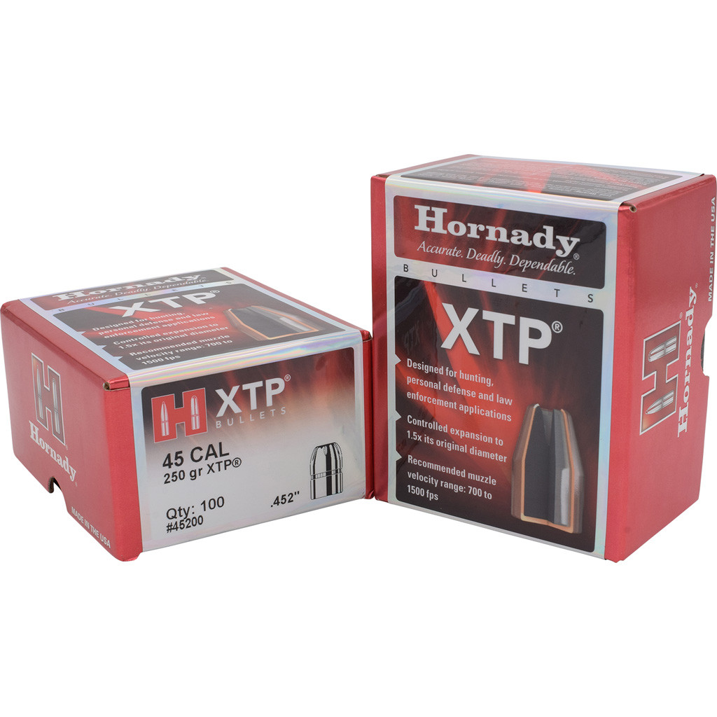 Hornady HP/XTP Bullets 10 mm. .40 cal. 155 gr. 100 pk.