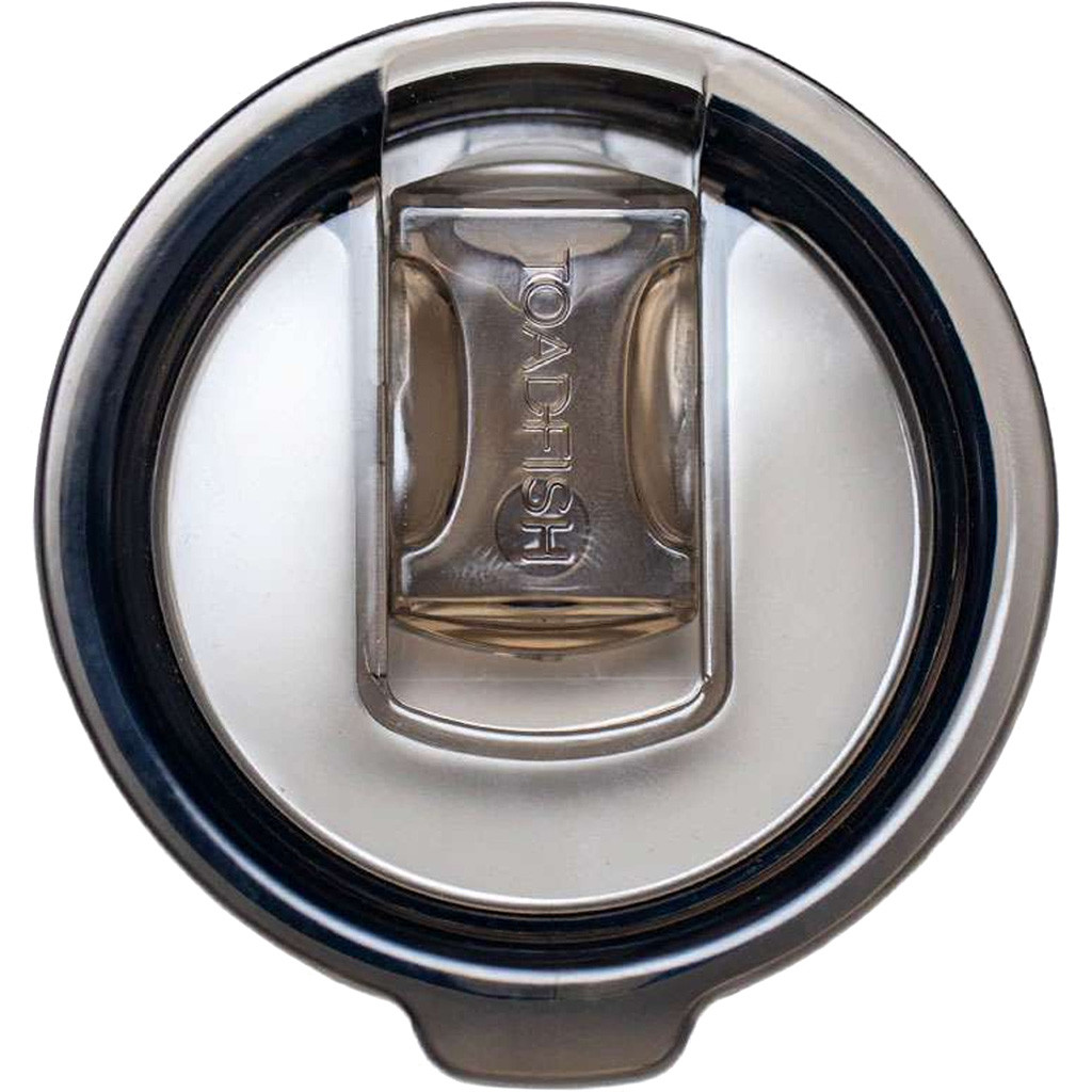 Toadfish Lid Smoke Clear