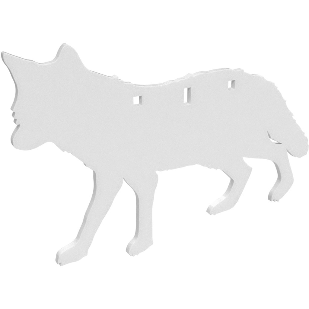 Birchwood Casey Ar500 Silhouette 3-Hole Coyote 3/8"