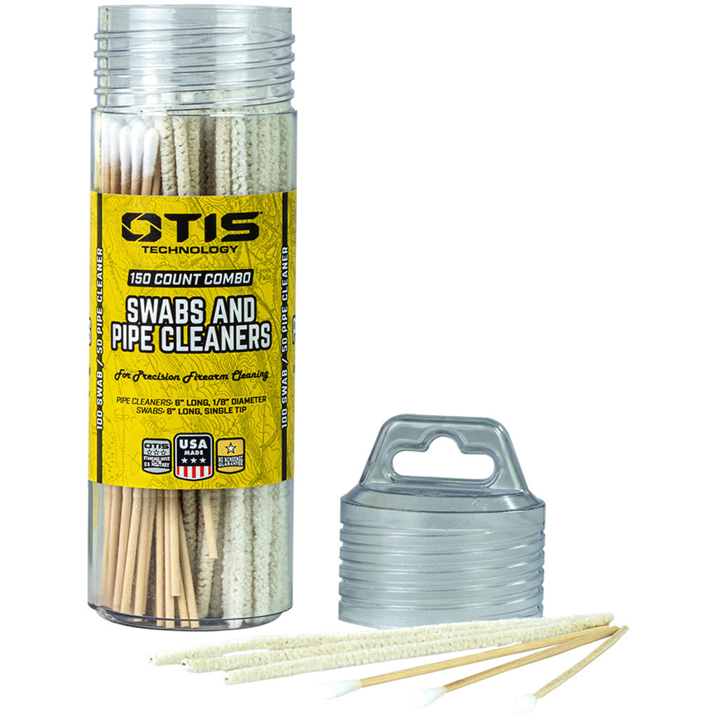 Otis Single Tip Swabs & Pipe Cleaners 100ct/50ct