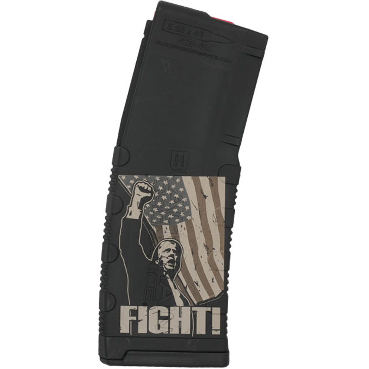 Black Rain Ordnance Lasered AR15 Magazine Trump Fight 30 rd.