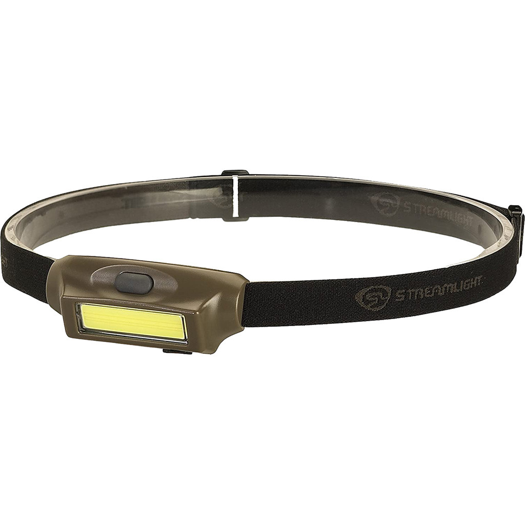 Streamlight Bandit Rechargeable Headlamp Coyote Red LED and White Light 180 Lumens