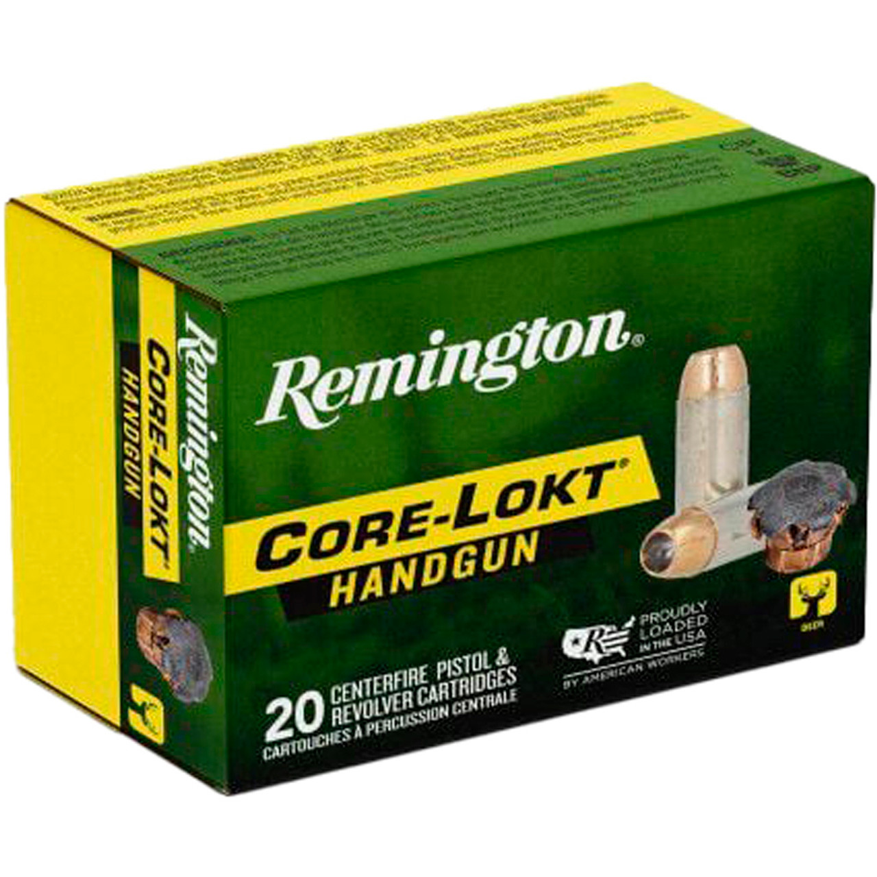 Remington Premium Handgun Ammo 357 Mag 180 gr. CLJHP Core Lokt 20 rd.