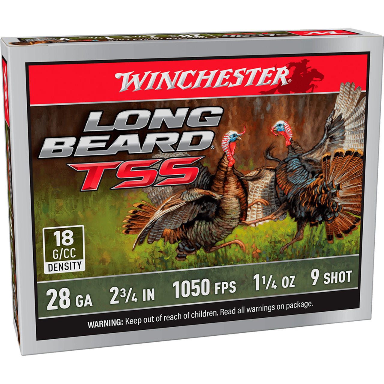 Winchester Long Beard TSS Load 28 ga. 2.75 in. #9 TSS 1 1/4 oz 5 rd.