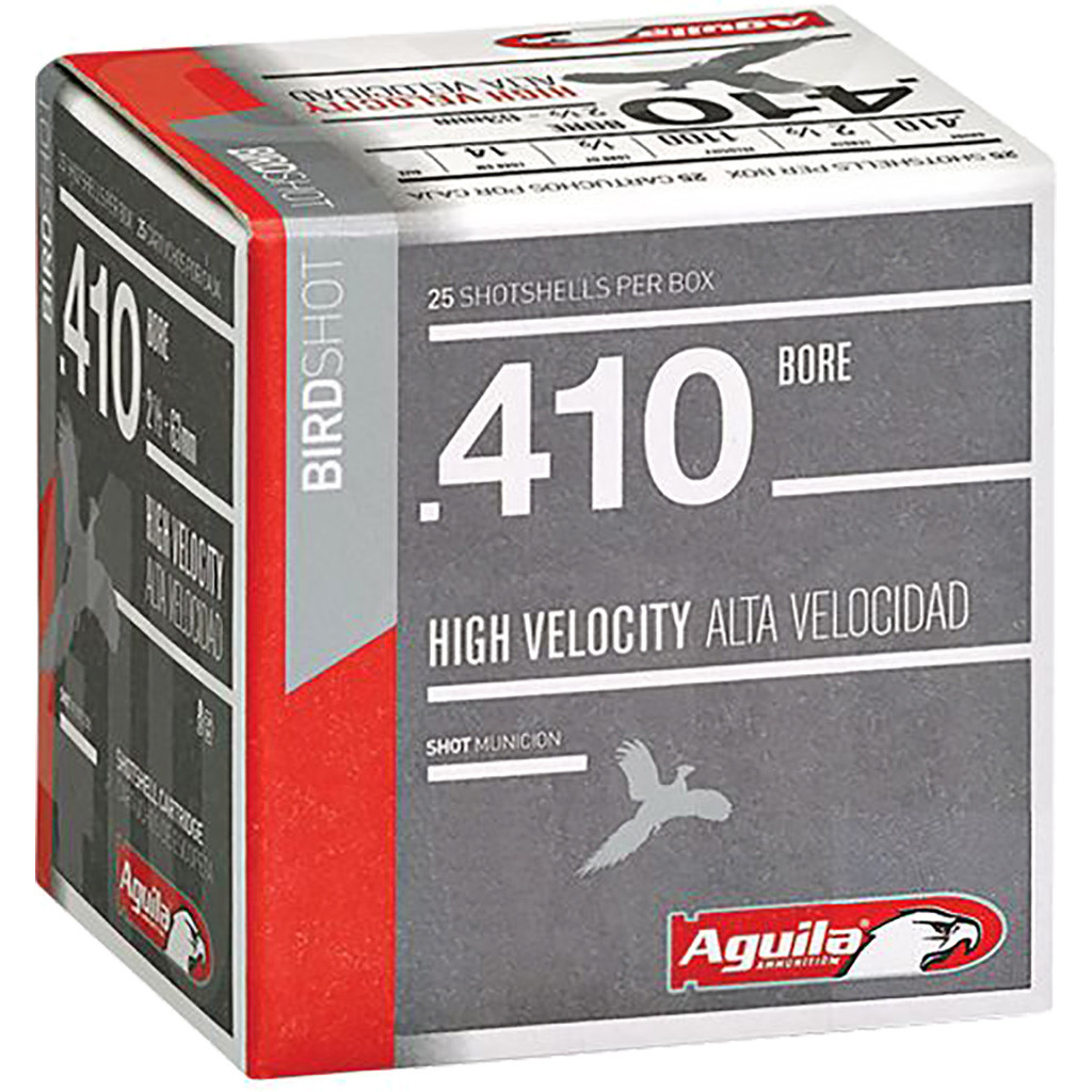 Aguila High Velocity Shotgun Game Load 410 ga. 3 in. 11/16 oz. 7.5 Shot 25 rd.